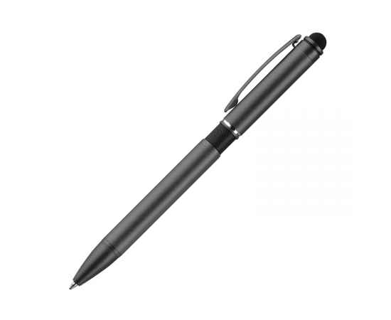 Шариковая ручка IP Chameleon, черная, Цвет: серый, черный, Размер: 12x140x8