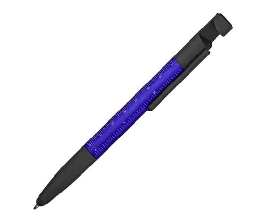 Ручка-стилус металлическая шариковая Multy, 71530.12, Цвет: темно-синий,черный
