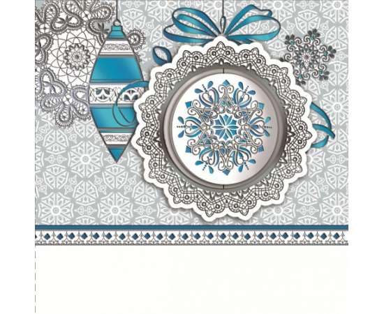 Корпоративная открытка новогодняя на заказ от 100 шт., изображение 2