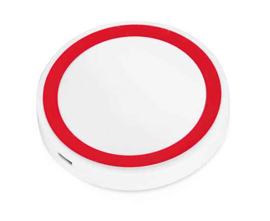 Беспроводное зарядное устройство Dot, 5 Вт, 5-13426403, Цвет: белый,красный