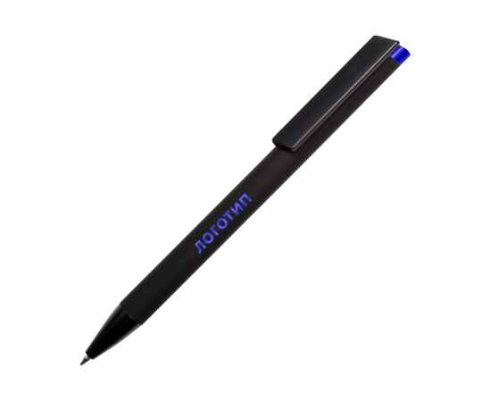 Ручка металлическая шариковая Taper Metal soft-touch, 16550.02, Цвет: черный,синий