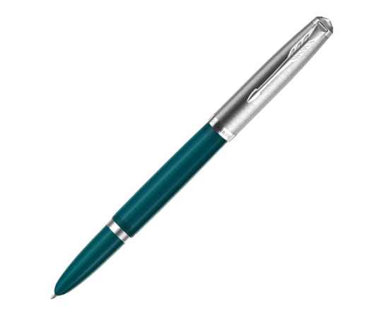 Ручка перьевая Parker 51 Core, F, 2123506, Цвет: бирюзовый,серебристый