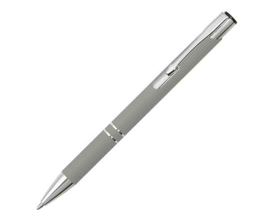 Ручка металлическая шариковая C1 soft-touch, 11578.17clr, Цвет: серый