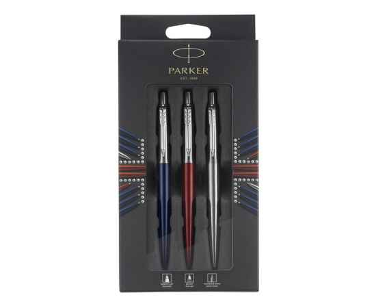 Набор Parker Jotter London Trio: ручка гелевая, ручка шариковая. карандаш, 2032740