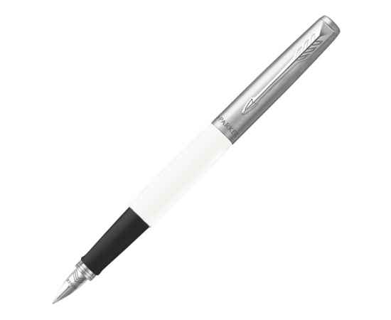 Ручка перьевая Parker Jotter, F, 2096896, Цвет: белый,серебристый
