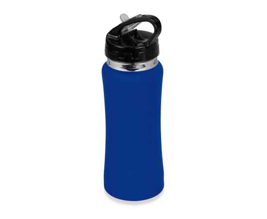 Бутылка спортивная из стали Коста-Рика, 600 мл, 828022p, Цвет: синий, Объем: 600