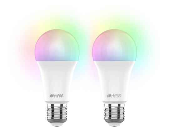 Набор из двух лампочек IoT CLED M1 RGB, E27, 521303