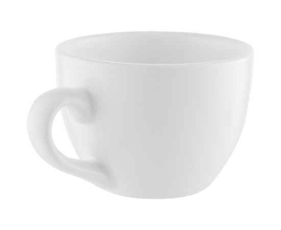 Чайная пара Cozy Morning, белая, Цвет: белый, Объем: 200, Размер: чашка: диаметр 8, изображение 3