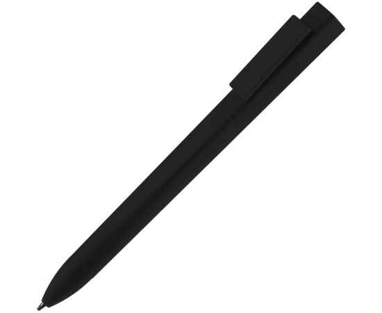 Ручка шариковая Swiper SQ Soft Touch, черная, Цвет: черный