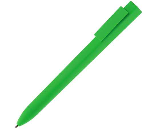 Ручка шариковая Swiper SQ Soft Touch, зеленая, Цвет: зеленый