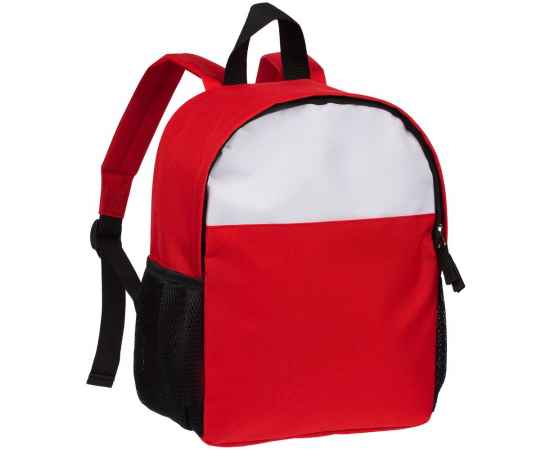 Детский рюкзак Comfit, белый с красным, Цвет: белый, красный, Объем: 9