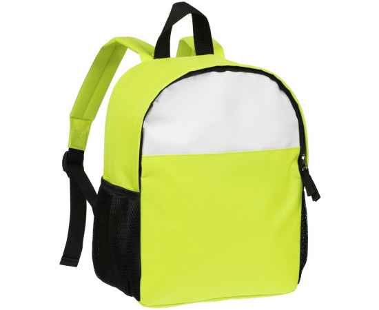 Детский рюкзак Comfit, белый с зеленым яблоком, Цвет: белый, зеленый, Объем: 9