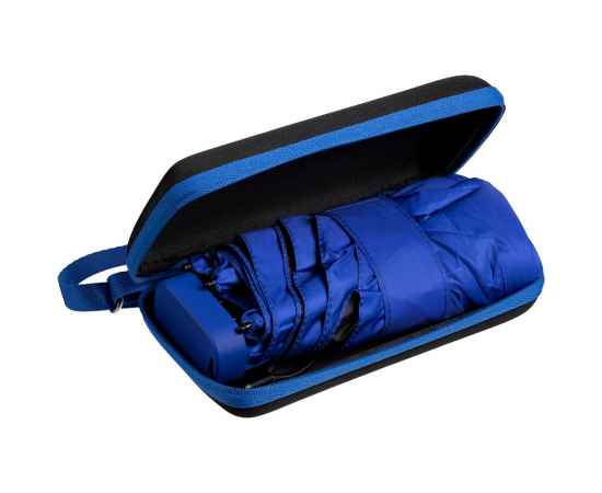 Зонт складной Color Action, в кейсе, синий, Цвет: синий