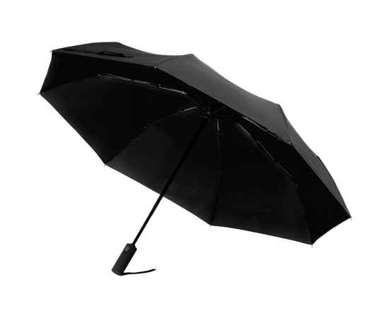 Зонт складной Ribbo, черный, Цвет: черный