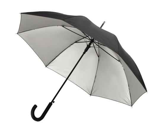 Зонт-трость Silverine, черный, Цвет: черный