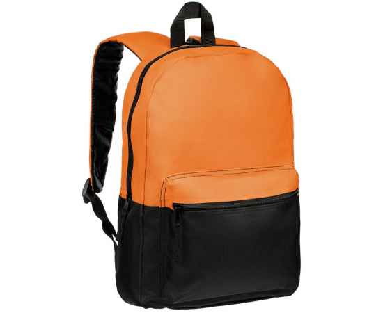 Рюкзак Base Up, черный с оранжевым, Цвет: черный, оранжевый, Объем: 10