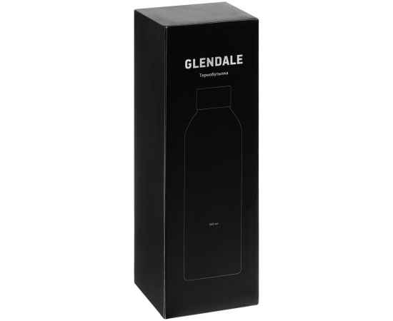 Термобутылка Glendale, черная, Цвет: черный, Объем: 500