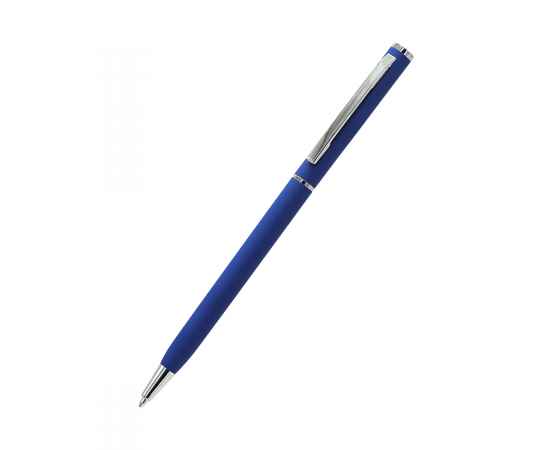 Ручка металлическая Tinny Soft софт-тач, тёмно-синяя
