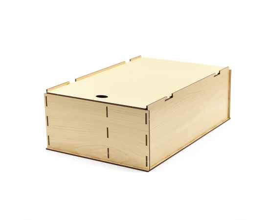 Подарочная коробка ламинированная из HDF 35,5*23,4*12,5 см ( 2 отделения)