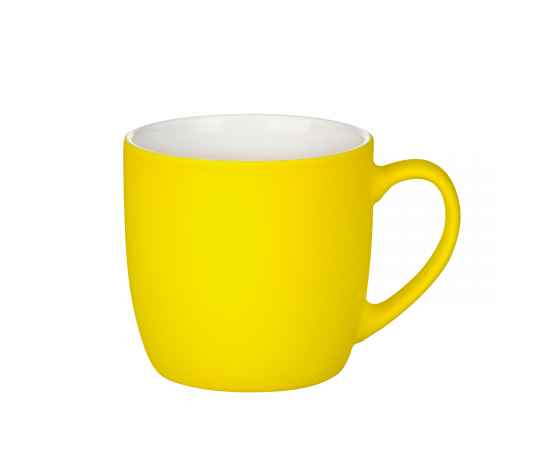 Керамическая кружка Viana, желтая, Цвет: желтый, Объем: 0.35, Размер: 96x123x95