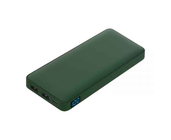 Внешний аккумулятор с подсветкой Ancor Plus 10000 mAh, зеленый, Цвет: зеленый, Размер: 175x100x25
