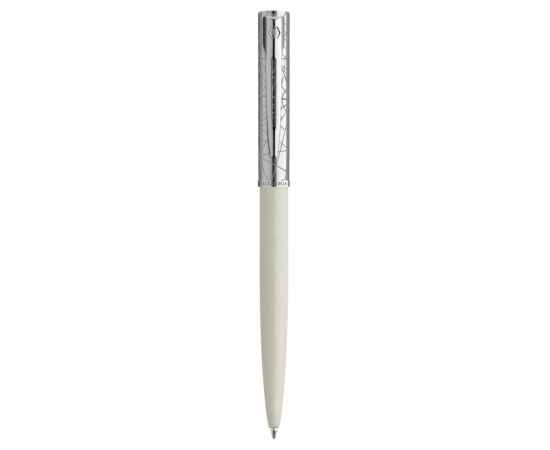 Шариковая ручка Waterman Graduate Allure Deluxe White, стержень: M, цвет чернил: blue, в падарочной упаковке.