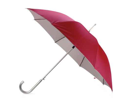 Зонт-трость Майорка, 673010.03, Цвет: красный,серебристый