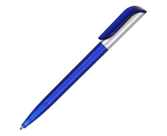 Ручка пластиковая шариковая Арлекин, 15102.02, Цвет: синий,серебристый