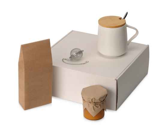 Подарочный набор для праздничной чайной церемонии Tea Celebration, 700383, Цвет: белый,серебристый, Объем: 400