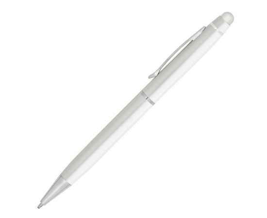 Шариковая ручка из металла со стилусом JULIE, 81144-106, Цвет: белый