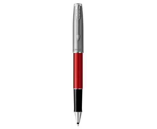 Ручка роллер Parker Sonnet T546  Red CT, стержень: F, цвет чернил: black, в подарочной упаковке