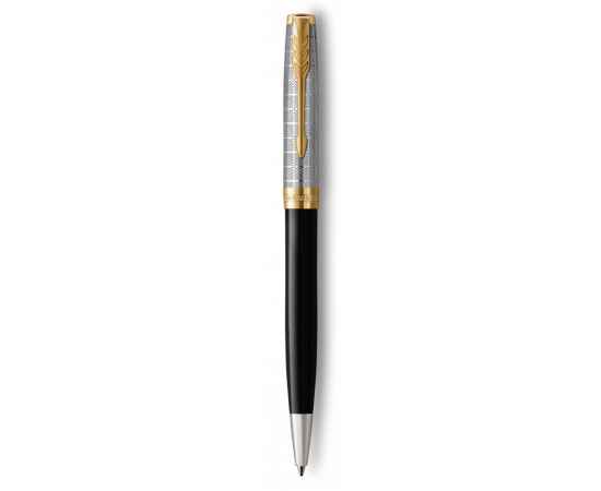 Шариковая ручка Parker Sonnet Premium Refresh BLACK GT, стержень: M, цвет чернил: black , в подарочной упаковке