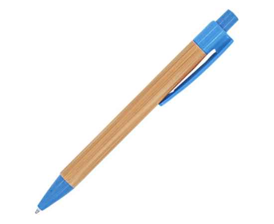 Ручка шариковая бамбуковая STOA, HW8034S124229, Цвет: бежевый,голубой