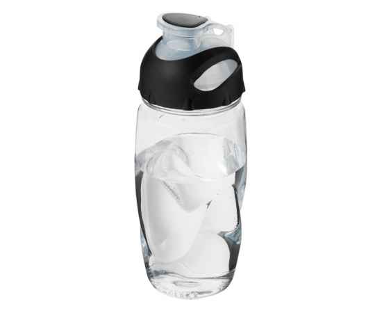Бутылка спортивная Gobi, 10029902p, Цвет: прозрачный,черный, Объем: 500