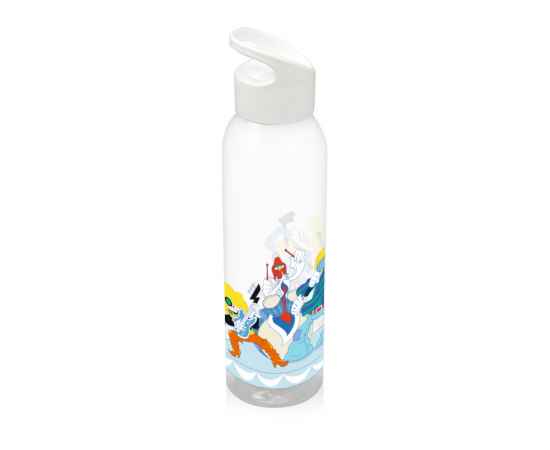 Бутылка для воды Бременские музыканты, 823006-SMF-BR, Цвет: прозрачный,белый, Объем: 630