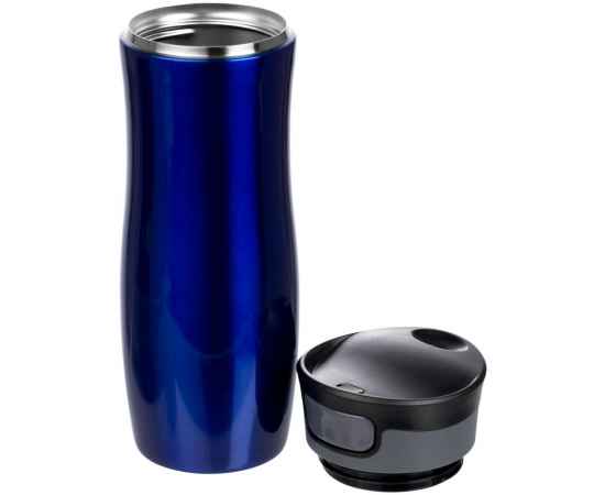 Термостакан Tansley, герметичный, вакуумный, синий, Цвет: синий, Объем: 400, Размер: высота 22 см, изображение 4