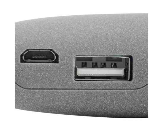 Внешний аккумулятор Pebble 2600 мАч, светло-серый, Цвет: серый, Размер: 11,2х4х2,4 с, изображение 6