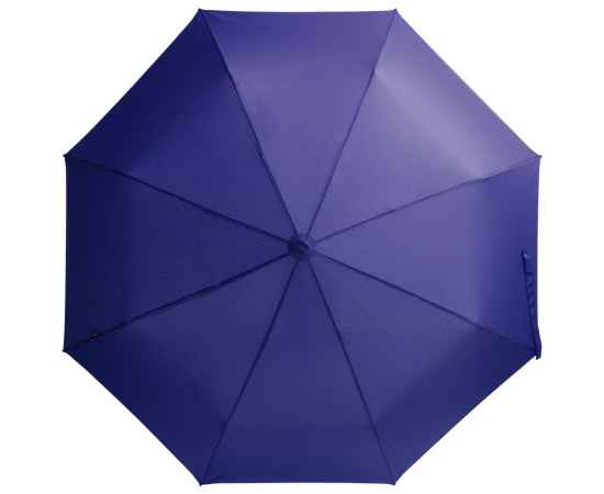 Зонт складной Floyd с кольцом, синий, Цвет: синий, Размер: длина 57 см, изображение 3