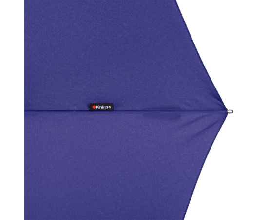 Зонт складной Floyd с кольцом, синий, Цвет: синий, Размер: длина 57 см, изображение 4