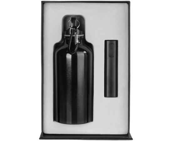 Набор Power Joint, черный, Цвет: черный, Размер: бутылка: диаметр 6, изображение 2