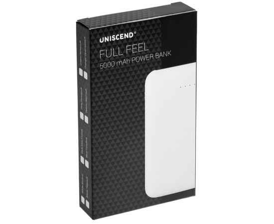 Внешний аккумулятор Uniscend Full Feel 5000 мАч, черный, Цвет: черный, Размер: 8, изображение 8