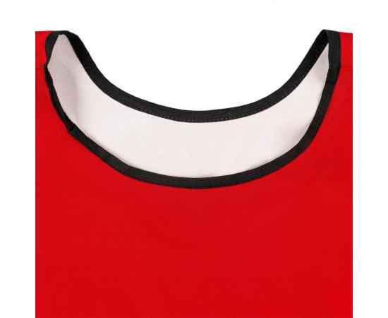 Манишка Outfit, двусторонняя, белая с красным, размер S, Цвет: красный, Размер: S, изображение 4