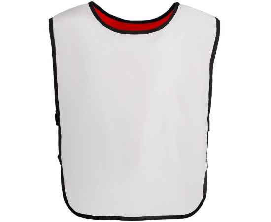 Манишка Outfit, двусторонняя, белая с красным, размер S, Цвет: красный, Размер: S, изображение 3