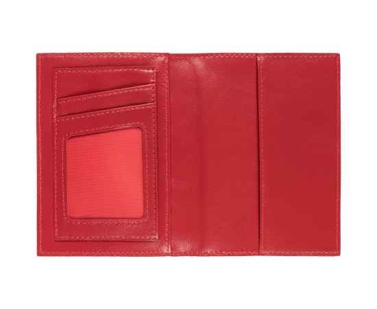 Обложка для паспорта Torretta, красная, Цвет: красный, Размер: 13, изображение 4