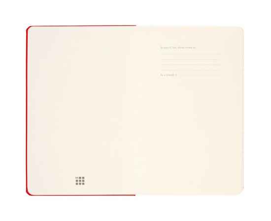 Записная книжка Moleskine Classic Large, в линейку, красная, Цвет: красный, Размер: 13х21 см, изображение 5