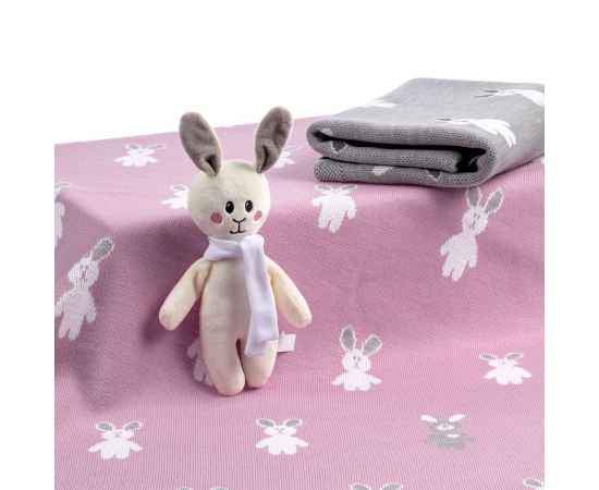 Набор детский с зайками Beastie Toys, розовый, Цвет: розовый, Размер: 25х22х10 см, изображение 6