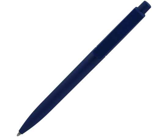 Ручка шариковая Crest, темно-синяя, Цвет: синий, темно-синий, Размер: 15х1см, изображение 3