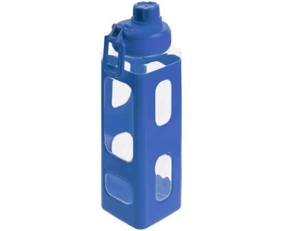 Бутылка для воды Square Fair, синяя, Цвет: синий, Объем: 700