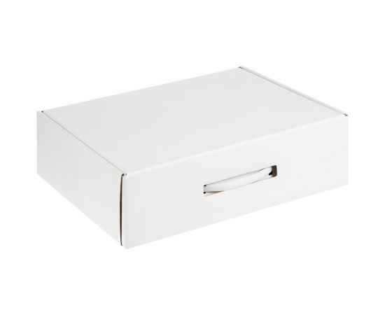 Коробка самосборная Light Case, белая, с белой ручкой