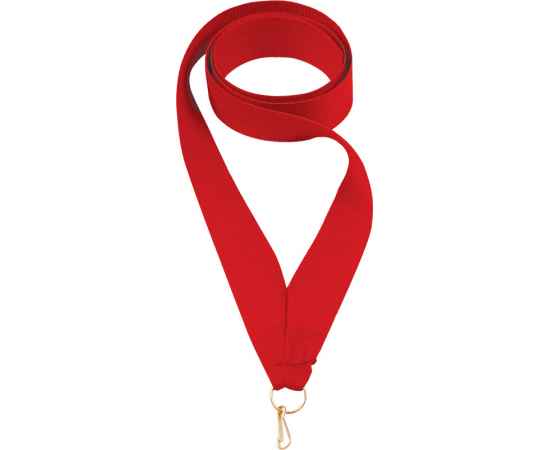 0021-532 Лента для медали 22мм (красный), Цвет: красный, изображение 2